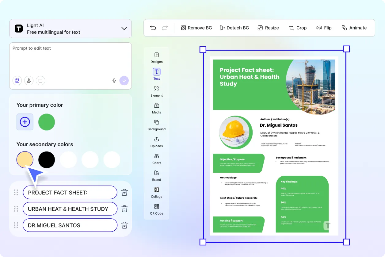 Free AI Fact Sheet Generator, Create Fact Sheet Images Online [ No Signup ]